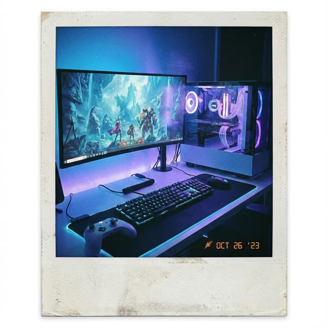 Gaming - RGB gaming setup