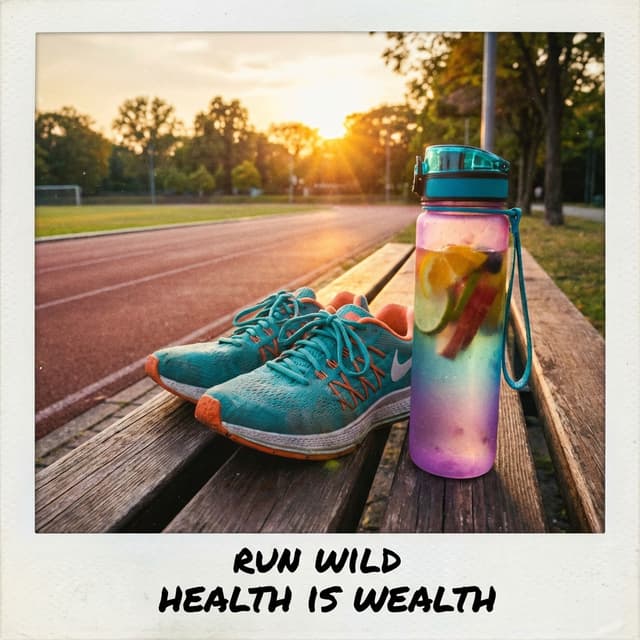 Fitness - running and exercise